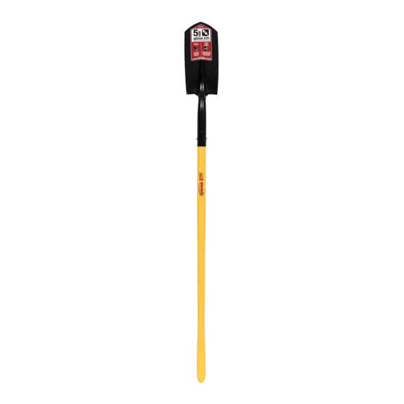5" Steel Blade 14 ga 48" Polymer Handle Trenching/Cleanout Shovel | STR89195
