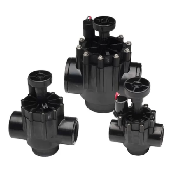 1-1/2" FNPT ABS 20 - 150 psi 252 Series Inline Hydraulic Globe/Angle Valve | TOL2522106