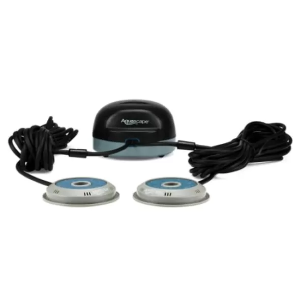 120 V 6 W 3.7 psi 2-Outlet Pond Aeration Kit | AMX75000