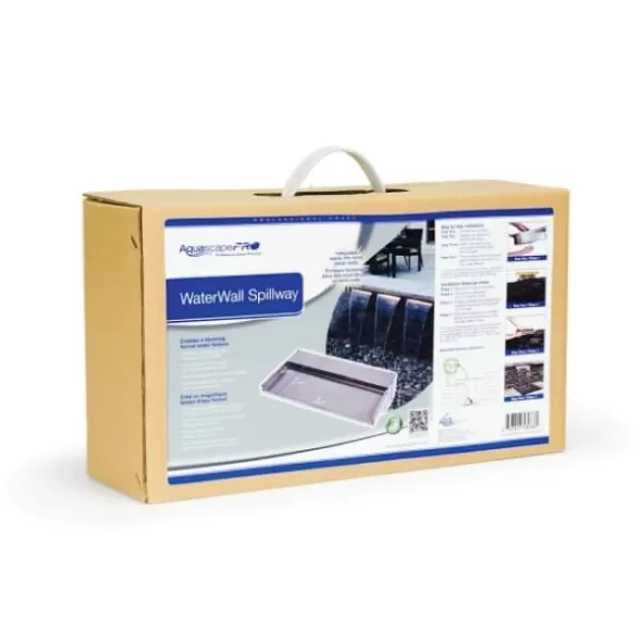 16" Spillway 2000 gph W/12 V Transformer Water Wall Spillway | AQS58080