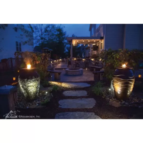 Glass Fiber Reinforced Concrete For Scalloped Urns Fire Fountain Add-On Kit | AQS78260