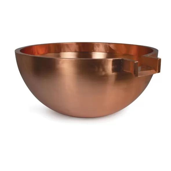 750 gph 30" x 33" x 14-1/2" Copper For Fountains Basin/Eco-Rise Systems Fountain Bowl | AWGCB30R4