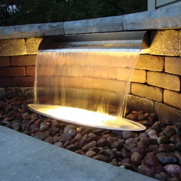 304 Stainless Steel For 12" Formal Spillways Splash Ring | AWGCFCR12