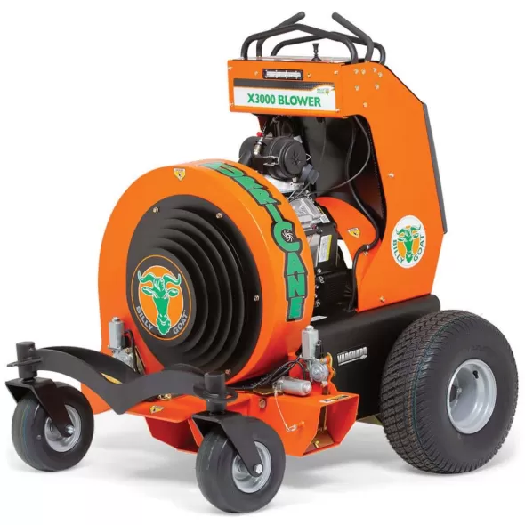 60" x 42" x 54" 10 Gallon Fuel 6500 cfm Hurricane Series Zero-Turn Stand-On Blower | BLGX3000