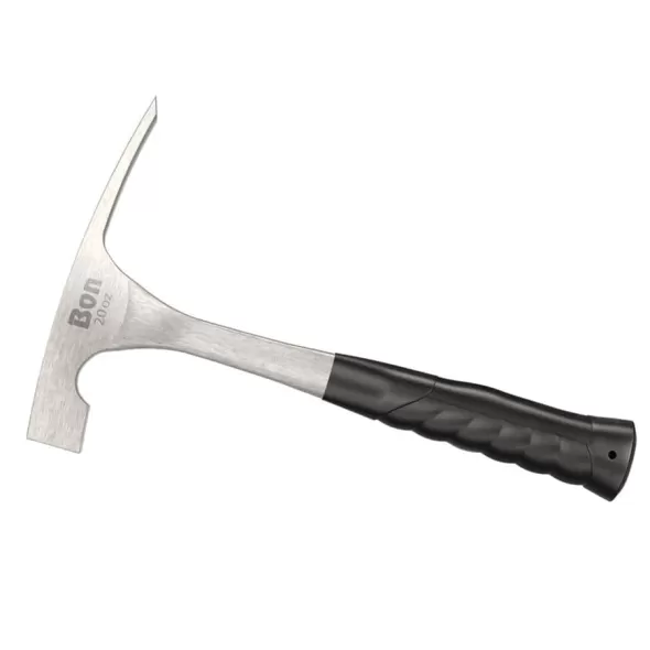 20 Oz Steel Handle Solid Steel Head Brick Hammer | 11-314-B9