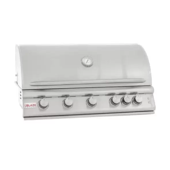 Blaze Grills Natural Gas Grill, 40" 80000 BTU 5-Burner 304 Stainless Steel LTE | BLZ-5LTE2-NG