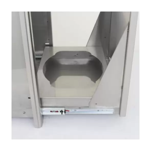 20" 304 Stainless Steel Roll Out Trash/Propane Tank Storage Drawer | BZGTRLPDRW