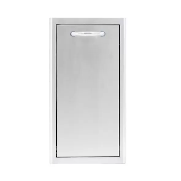 13" 304 Stainless Steel Narrow Roll Out Trash Storage Drawer |  BLZ-TRNW-DRW