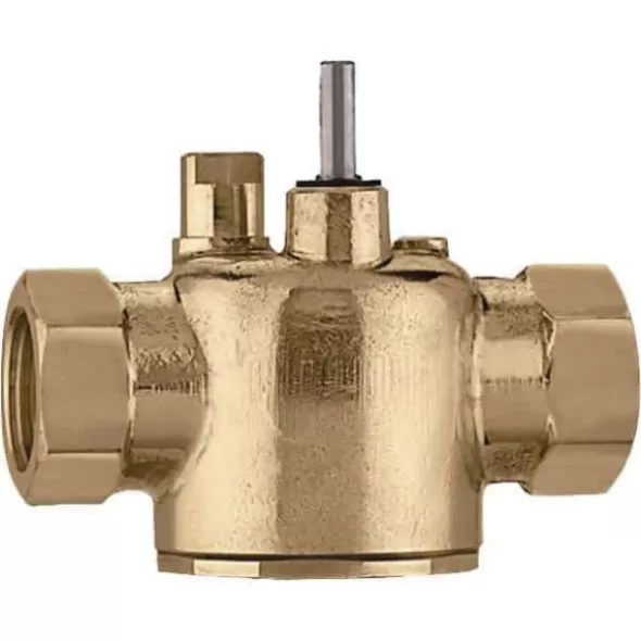 1" MNPT 300 psi Forged Brass 2-Way Straight Valve Body | CAFZ200687