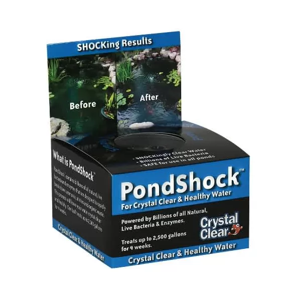 Airmax CrystalClear PondShock Beneficial Bacteria Block Clear, 1 Gel Ball | CCRCC023PS