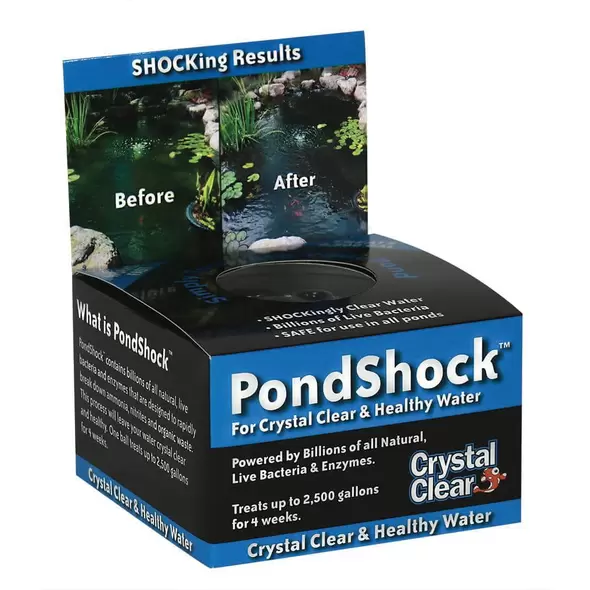 Airmax CrystalClear PondShock Beneficial Bacteria Block Clear, 1 Gel Ball | CCRCC023PS