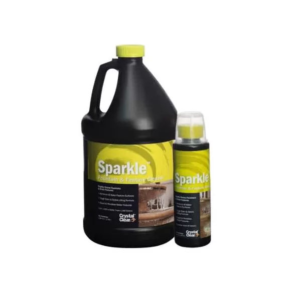 Airmax CrystalClear Sparkle Fountain Cleaner Bottle, Liquid 8oz | CCRCC0658