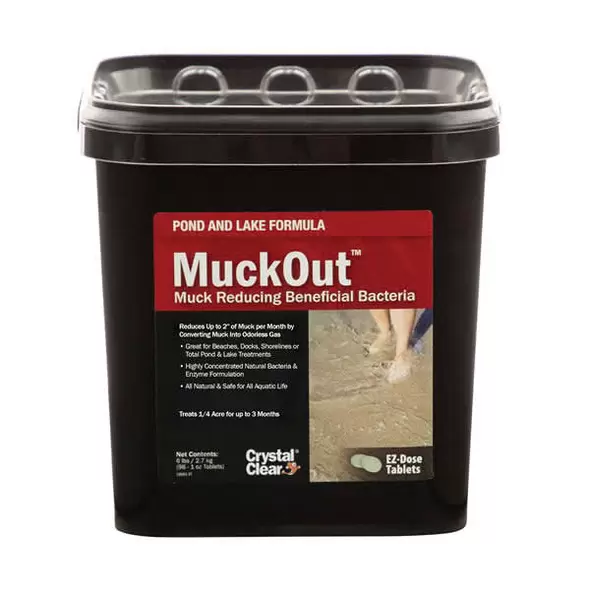 Airmax CrystalClear MuckOut, Muck Reducing Beneficial Bacteria, Off-White 6 lb | CCRCC2006