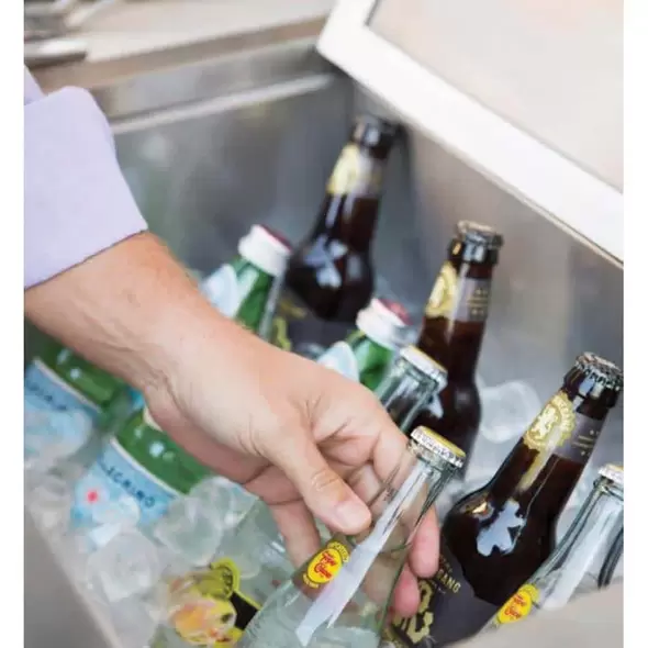 2.1 cu-ft 304 Stainless Steel Drop-In Cooler | COYCDIC