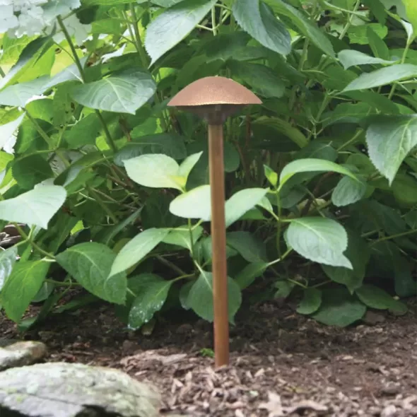 2.5 W Bi-Pin 2750K Drop-In LED 114 Lumens Craftsman Series Mushroom Path Light | CSLCCPL2BL