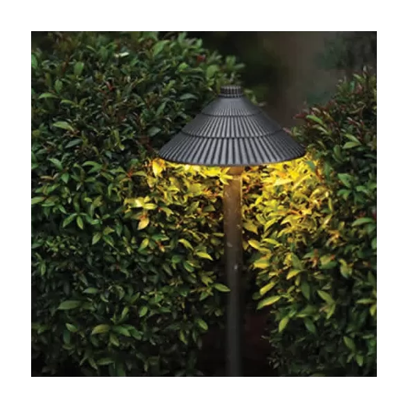 18" Weathered Brass For Zen Clear 490020/Zen Frosted 490021/Tortuga 490028 Path Lights Socketed and Wired Path Light Stem | DAU490026