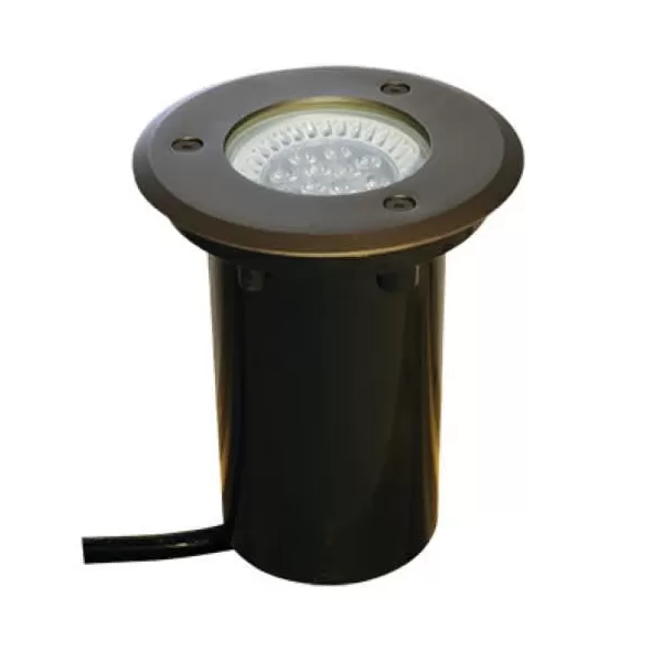 7 W Bi-Pin GU5.3 Ceramic MR-16 2700K/3000K LED Weathered Brass Well Light | DAU490062