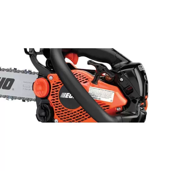 9.57" x 8.07" x 7.72" 12200 to 13400 rpm Gas Powered Top Handle X-Series Chainsaw | ECHCS2511T14