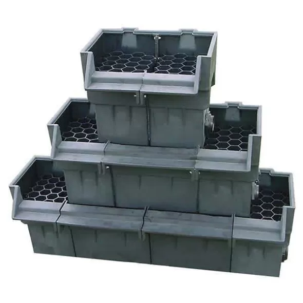 18" Unassembled Pro Series For Waterfall Spillways Left/Right End | EPPEWLR3