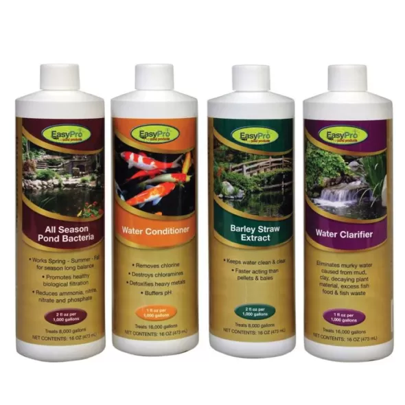 16 oz Liquid Straw All-In-One Pond Treatment Package | EPPWTP4