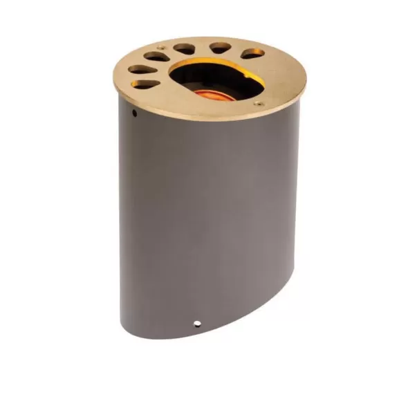 90 W 2700K/3900K/4500K/5200K Integrated LED Natural Brass 321 Lumens KG Series Zoning Well Light | FXLKG9LEDBS