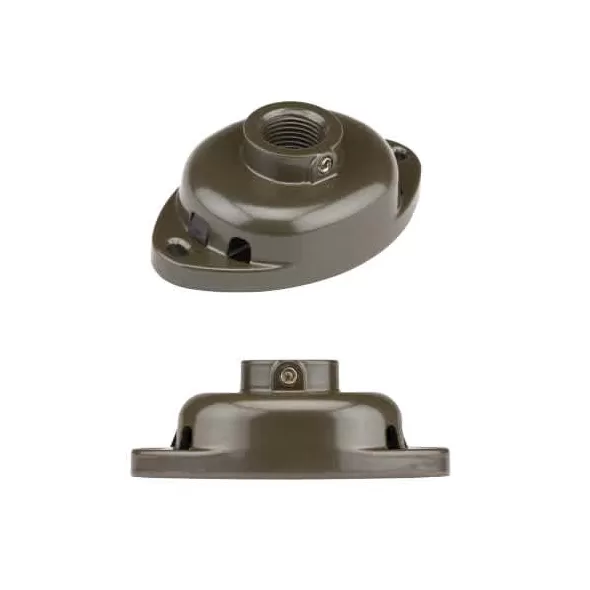 4" x 2.5" x 1.5" Bronze Metallic For QZ/QB/RW/QT/JB/MP/MU/C-UL/WS/MD/WS/RS Series Landscape Lights/Down Lights Mini J-Box | FXLMJB050BZ