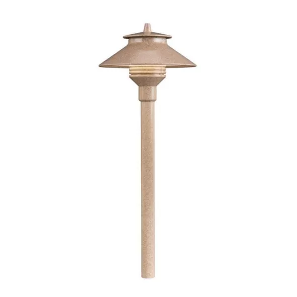 6" Silver For Aluminum Riser Assembly in PL LED Path Light Top Assembly | FXLPLLEDTASV