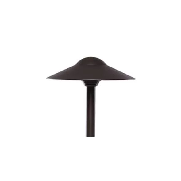 20 W Bi-Pin G4 T3 3000K LED Textured Bronze Dome Path Light | HAL915030