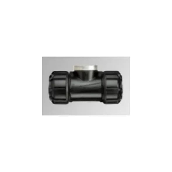 2" x 2" x 1-1/2" IPS Compression x Compression x FNPT HDPE Service Reducing Tee | HRC75351886