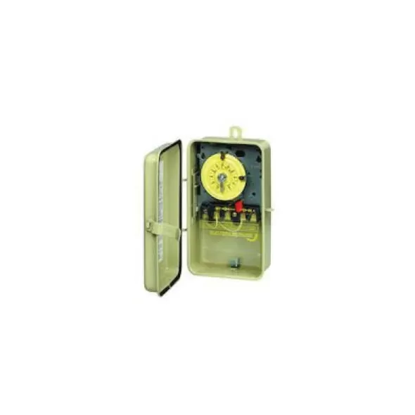 208 to 277 VAC 40 A 6.5" x 3.625" x 10.125" Mechanical Time Switch | ITMT104R3