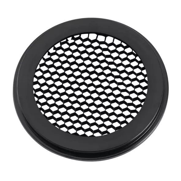 2.75" Black For VLO Large Accent 16018-16020/VLO High Lumen 16160-16162/VLO In-Ground 16023-16025 Lightings Hexcell Louver | KIC16075BK