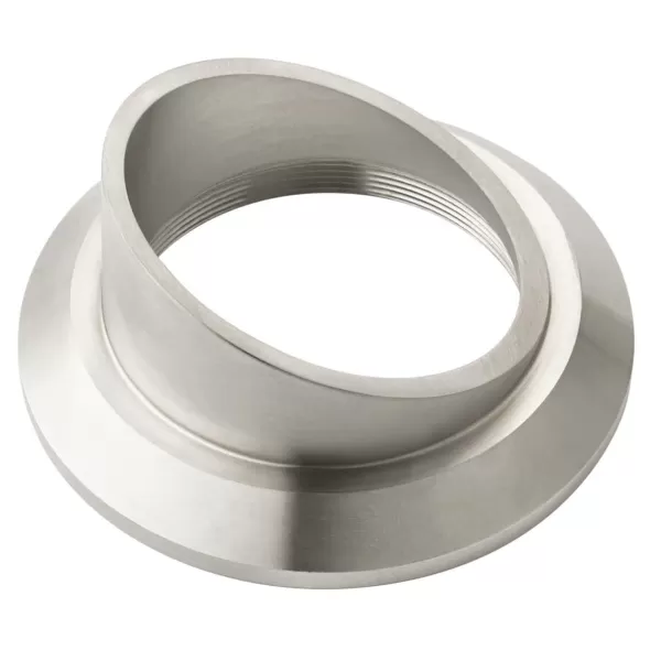 2.25" x 2.25" x 1.25" Stainless Steel For 16140/16141 Mini/12 V Integrated LED All-Purpose Recessed Light Mini Cowl | KIC16142SS