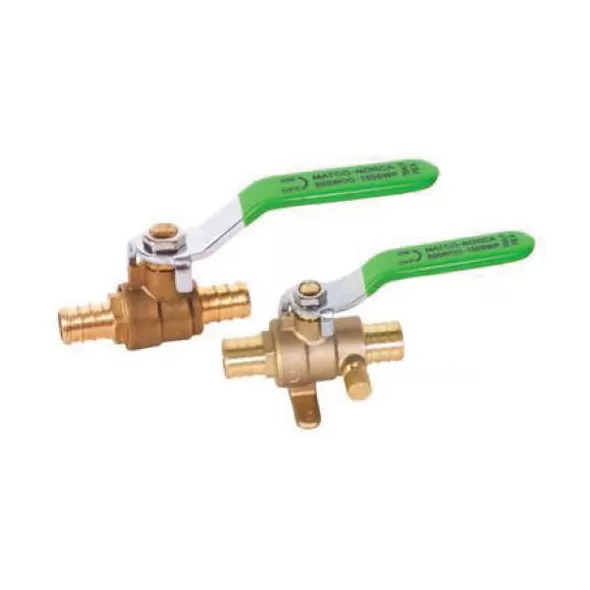 2" PEX 600 psi WOG Lead-Free Forged Brass 754PXLF Series Ball Valve | MAT754PX08LF
