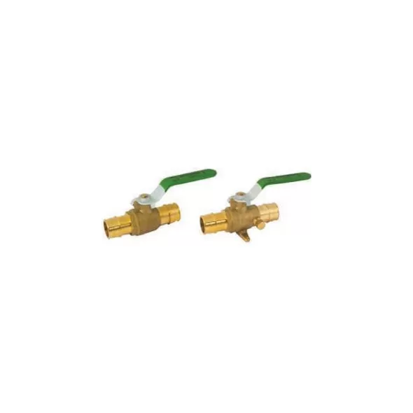 1/2" PEX 400 psi WOG Lead-Free Forged Brass 754PXCELF Series Ball Valve | MAT754PXCE03LF