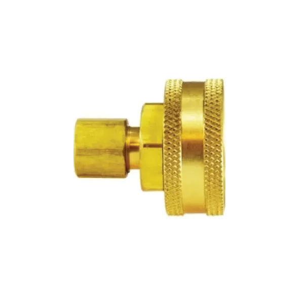 1/4" x 3/4" Compression x FGH Brass Straight Swivel Adapter | MIM30050