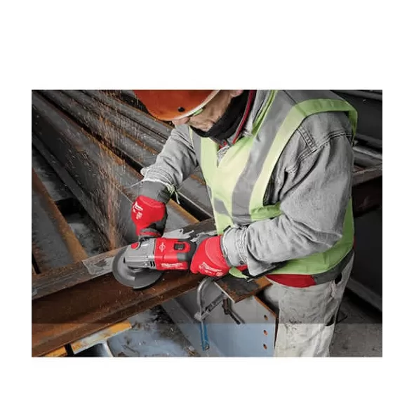 12.45" x 7.08" x 11.41" 18 V 9000 rpm Slide Switch Lock-On with Slide Switch Braking Grinder | MKE298120