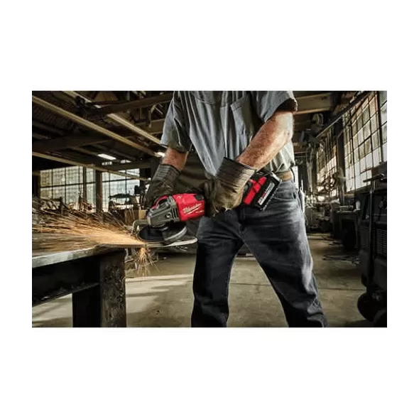 12.45" x 7.08" x 11.41" 18 V 9000 rpm Slide Switch Lock-On with Slide Switch Braking Grinder | MKE298120