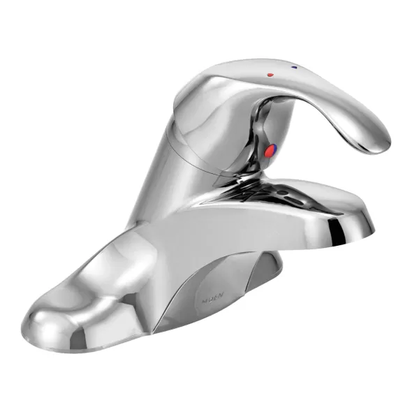 1/2" IPS 6-1/8" x 7" Metal Chrome-Plated 1-Handle Lavatory Faucet | MON8430F05