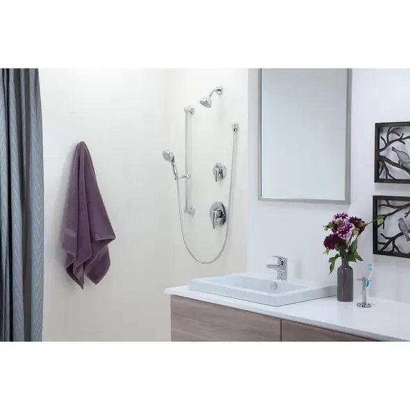 3/8" Compression 2" x 6-1/8" Metal Chrome-Plated 1-Handle Lavatory Faucet | MON9480