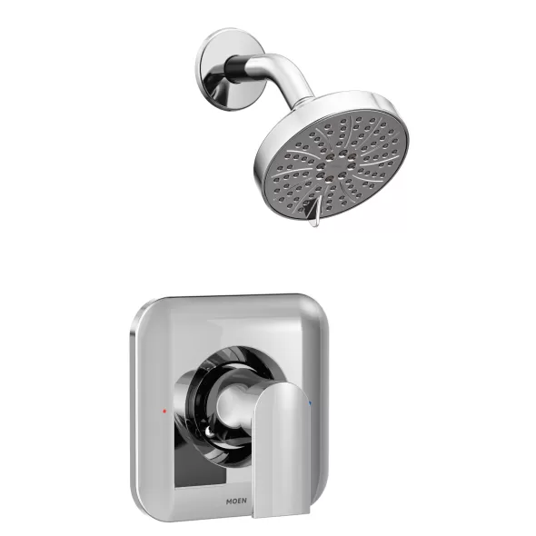 1/2" IPS 4-1/2" Metal Chrome-Plated Shower Trim | MONT2472EP