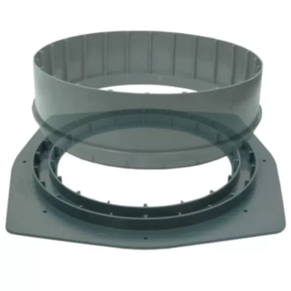 30.78" HDPE Black For 24" Corrugated Pipe Adapter Ring | PLK3009ARC