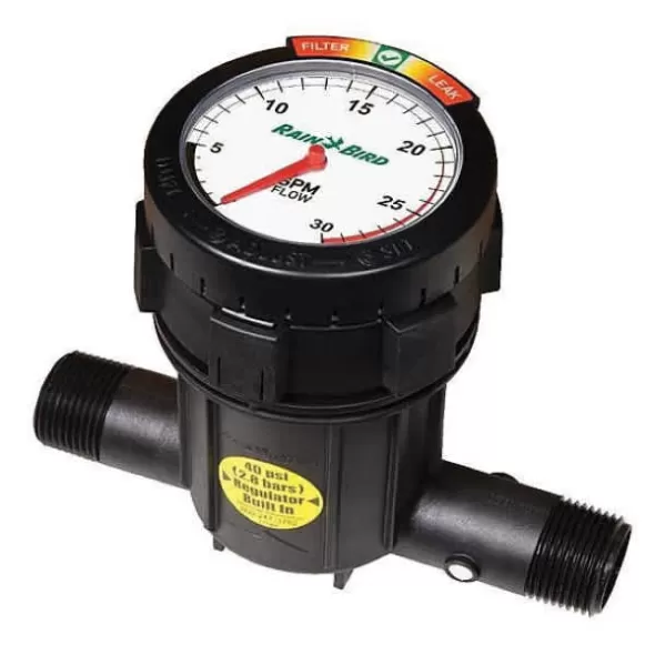 1" 0 - 150 psi 140 Mesh/100 Micron with Pressure Regulation Flow Indicating Basket Filter | RBXFLOW100PRB