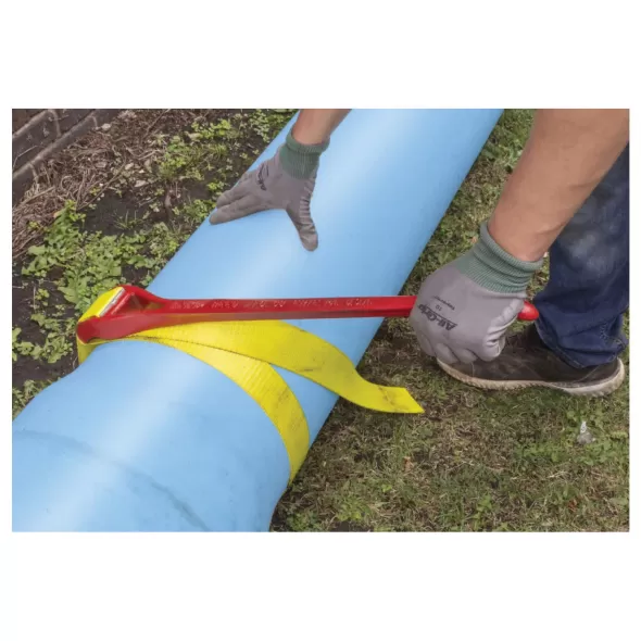1 to 5" Pipe 6" Tube Polyester Strap Strap Wrench | REESW18