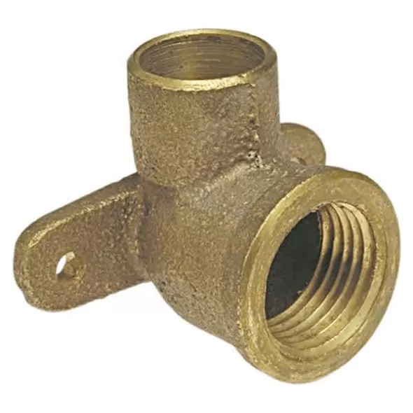 1" Solder Cup x FNPT Bronze 90 Degrees 70735 Series Drop Elbow | SFB90CFDE010