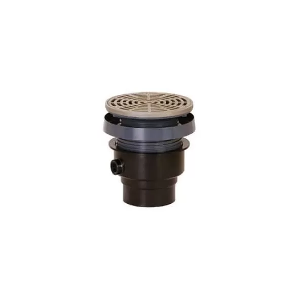 3" x 4" ABS For Drainage Systems Round Adjustable 832 Series Floor Drain | SIO83236ANR