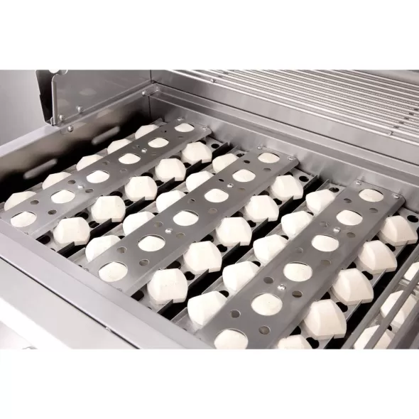 40" 75000 Btu 5-Burner Built-In 443 Stainless Steel Sizzler Natural Gas Grill | SUMSIZ40NG