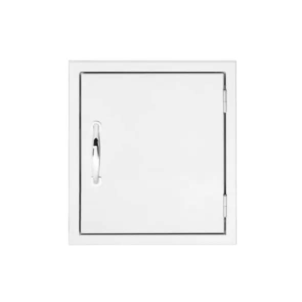 16" x 18" 304 Stainless Steel Vertical Access Door | SUMSSDV16