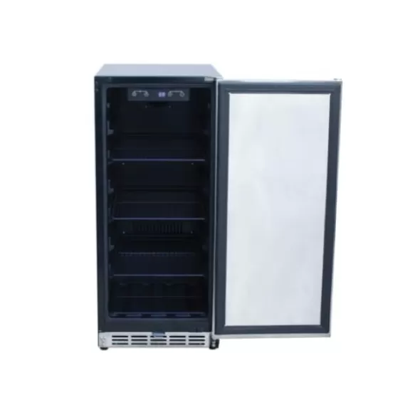 15" 3.2 cu-ft 304 Stainless Steel Refrigerator | SUMSSRFR15SS
