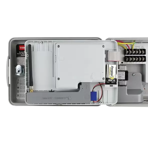 Outdoor Modular Wireless 11-1/4" x 7-3/4" x 4-1/4" Plastic Irrigation and Fertigation Outdoor Controller | TOAEVO4AG