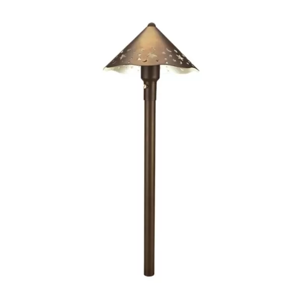 7.8" x 21" Weathered Brass Odyssey Series Area Light | UNICNNL